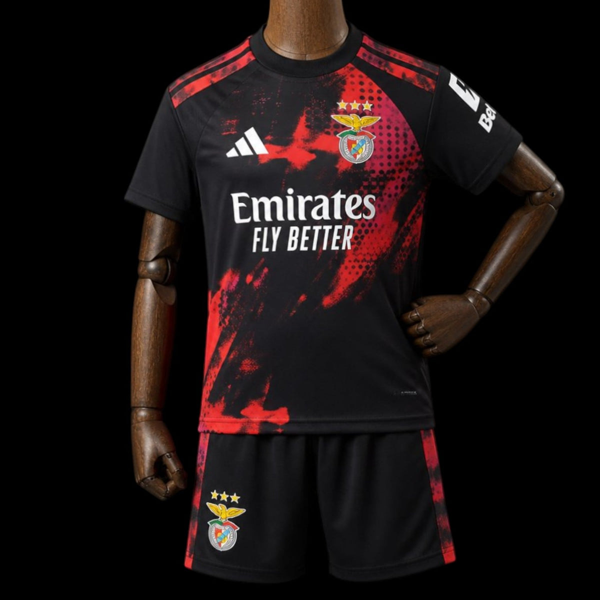 Maillot enfant Benfica 26/27 version fan — vue face