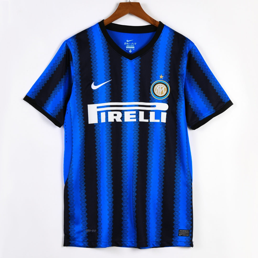 Maillot Inter Milan 10/11 version fan — vue face