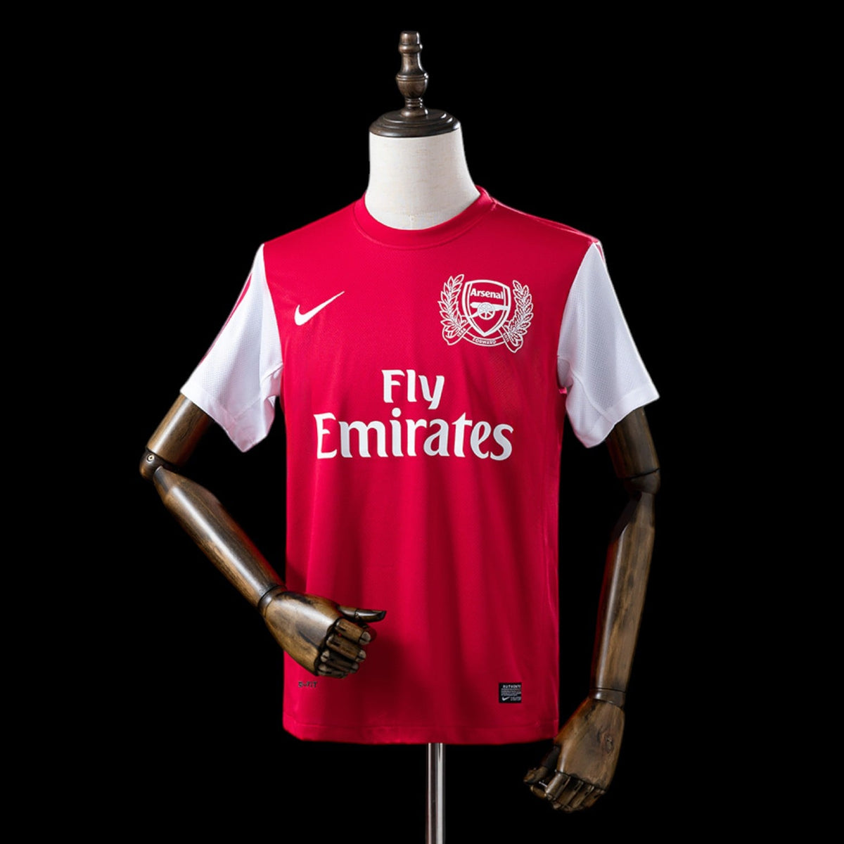 Maillot Arsenal 11/12 version fan — vue face