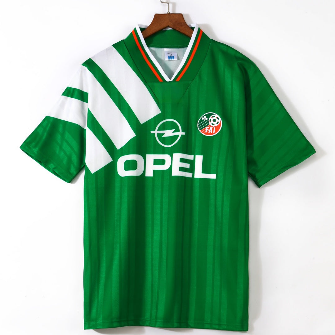 Maillot Irlande 1992 version fan — vue face