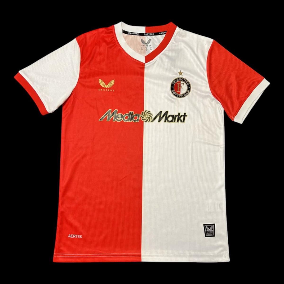Maillot Feyenoord 25/26 version fan — vue face