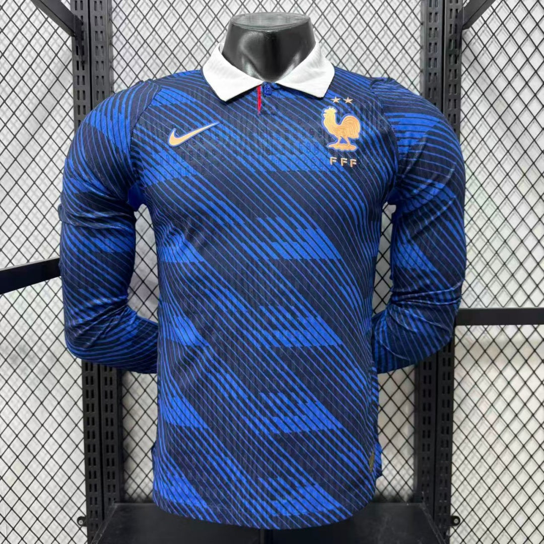 Maillot manches longues Équipe de France 2026 version joueur — vue dos