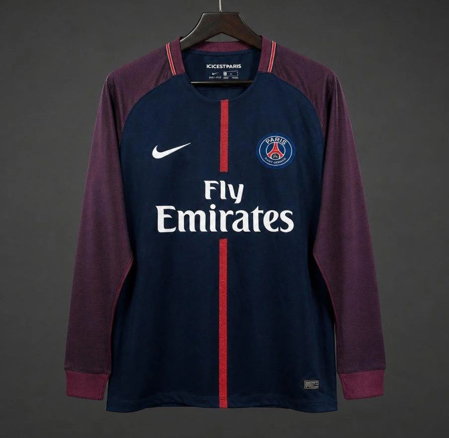 Maillot manches longues Paris SG 2017 version fan — vue face