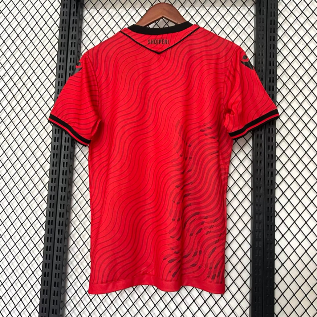 Maillot Albanie 2026 version fan — vue dos