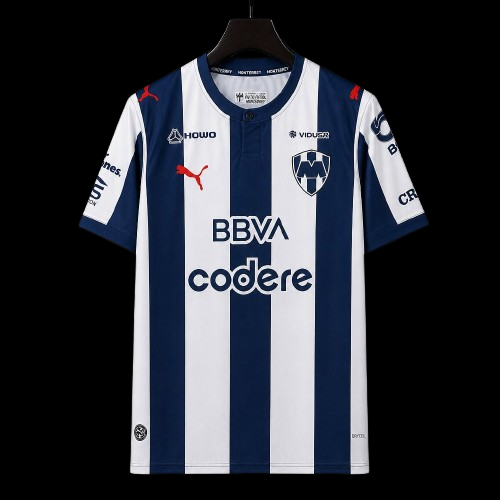 Maillot Monterrey 26/27 version fan — vue face
