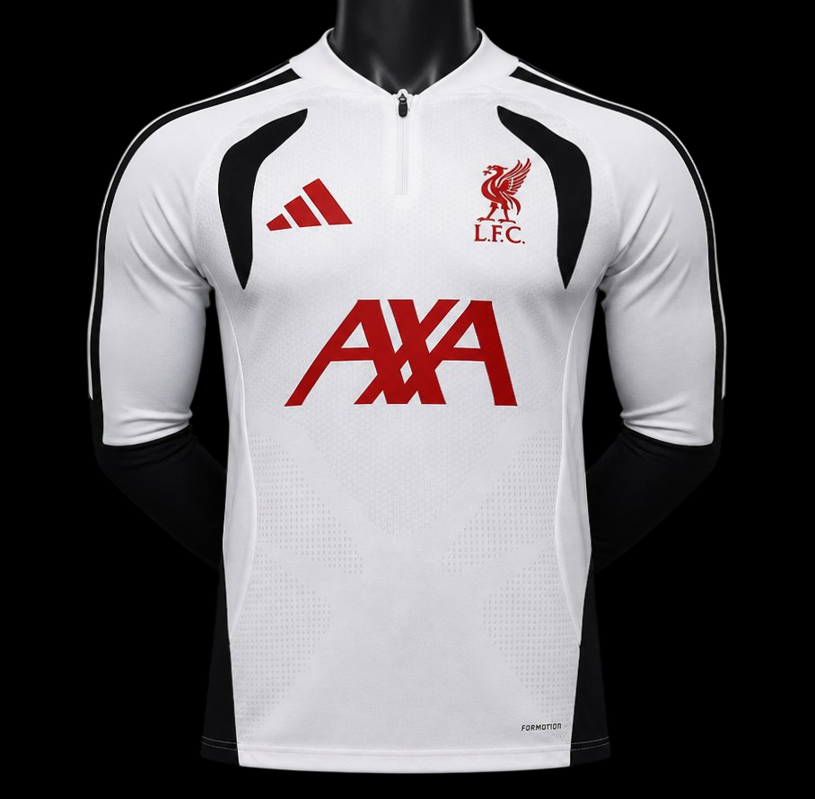 Maillot manches longues Liverpool 26/27 version joueur — vue face