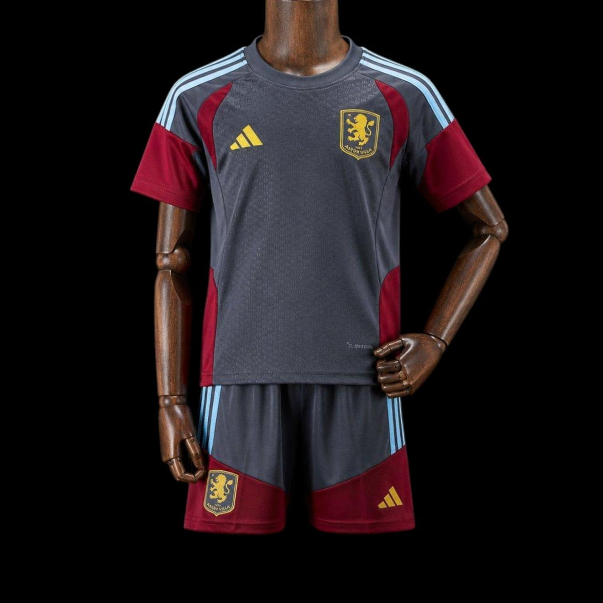 Maillot enfant Aston Villa 26/27 version fan — vue face