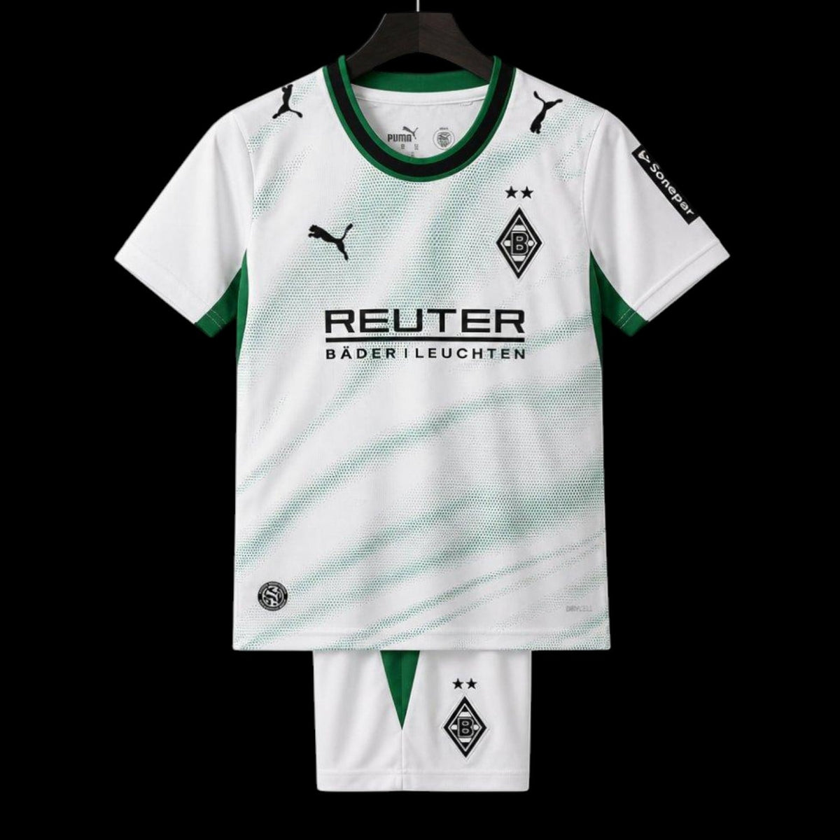 Maillot enfant Borussia Mönchengladbach 26/27 version fan — vue face