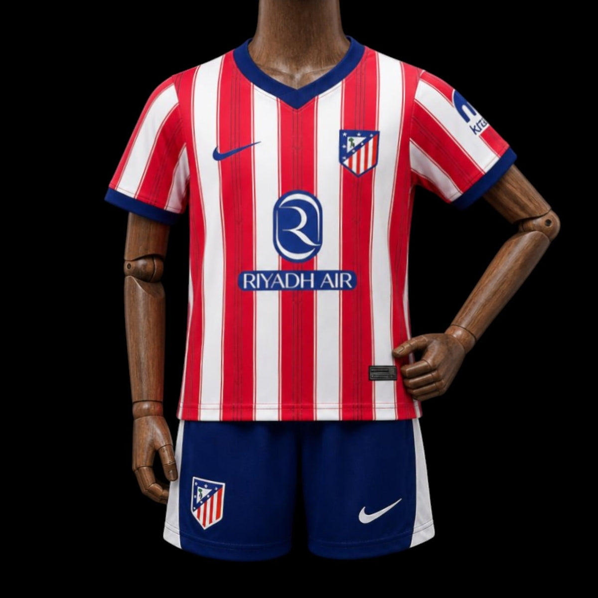 Maillot enfant Atlético Madrid 26/27 version fan — vue face