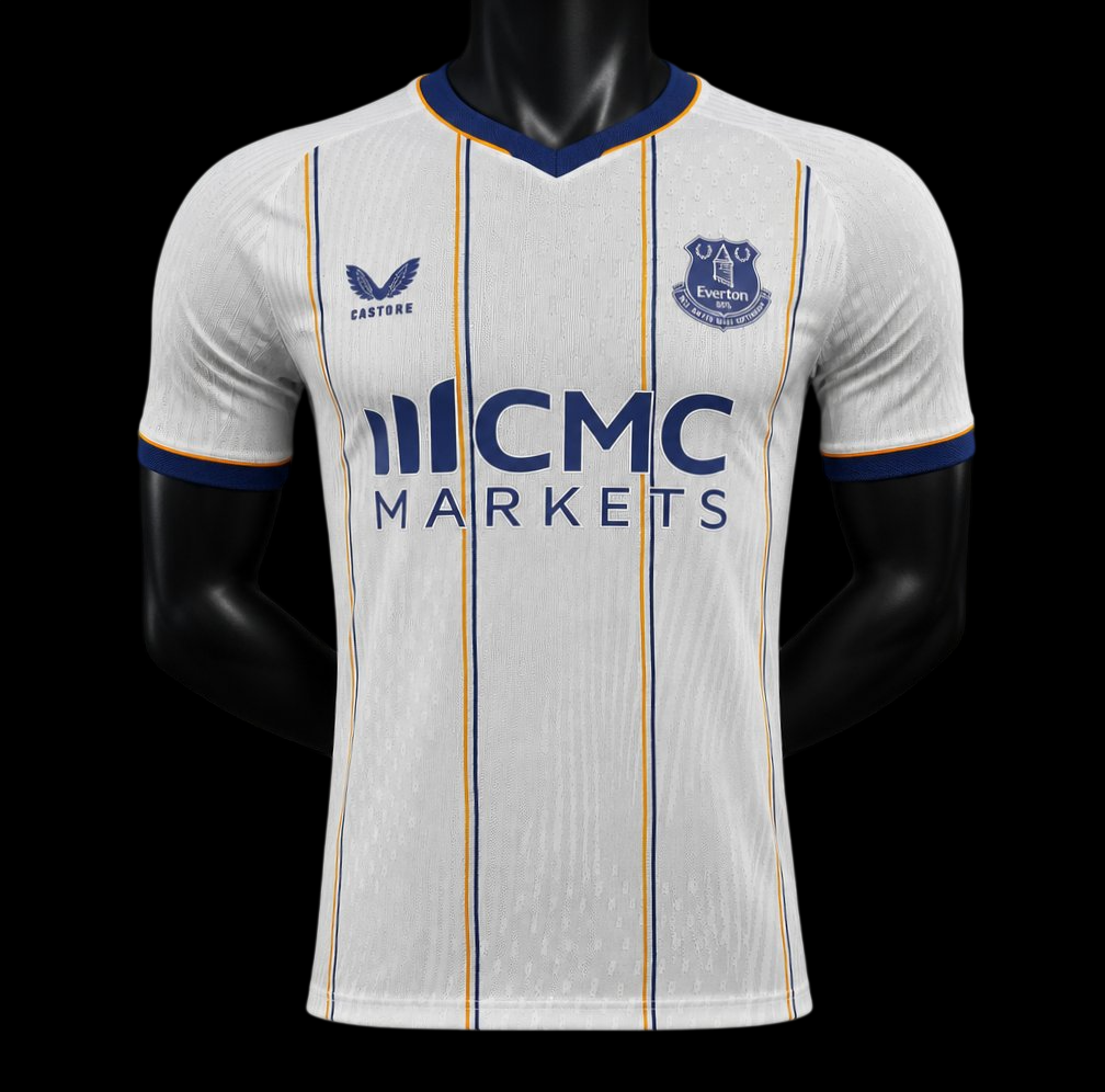 Maillot Everton FC 26/27 version joueur — vue face