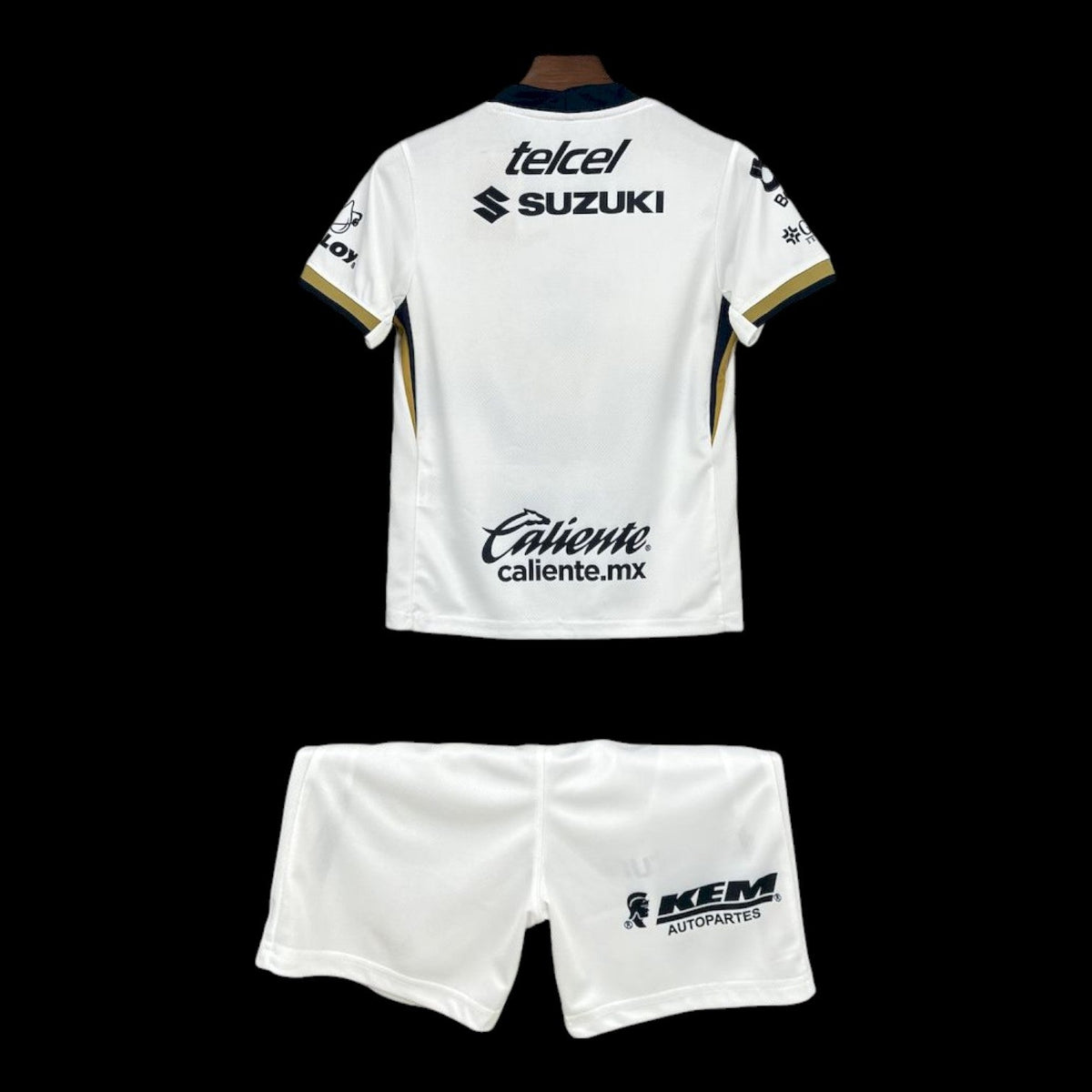 Maillot enfant Pumas UNAM 25/26 version fan — vue dos