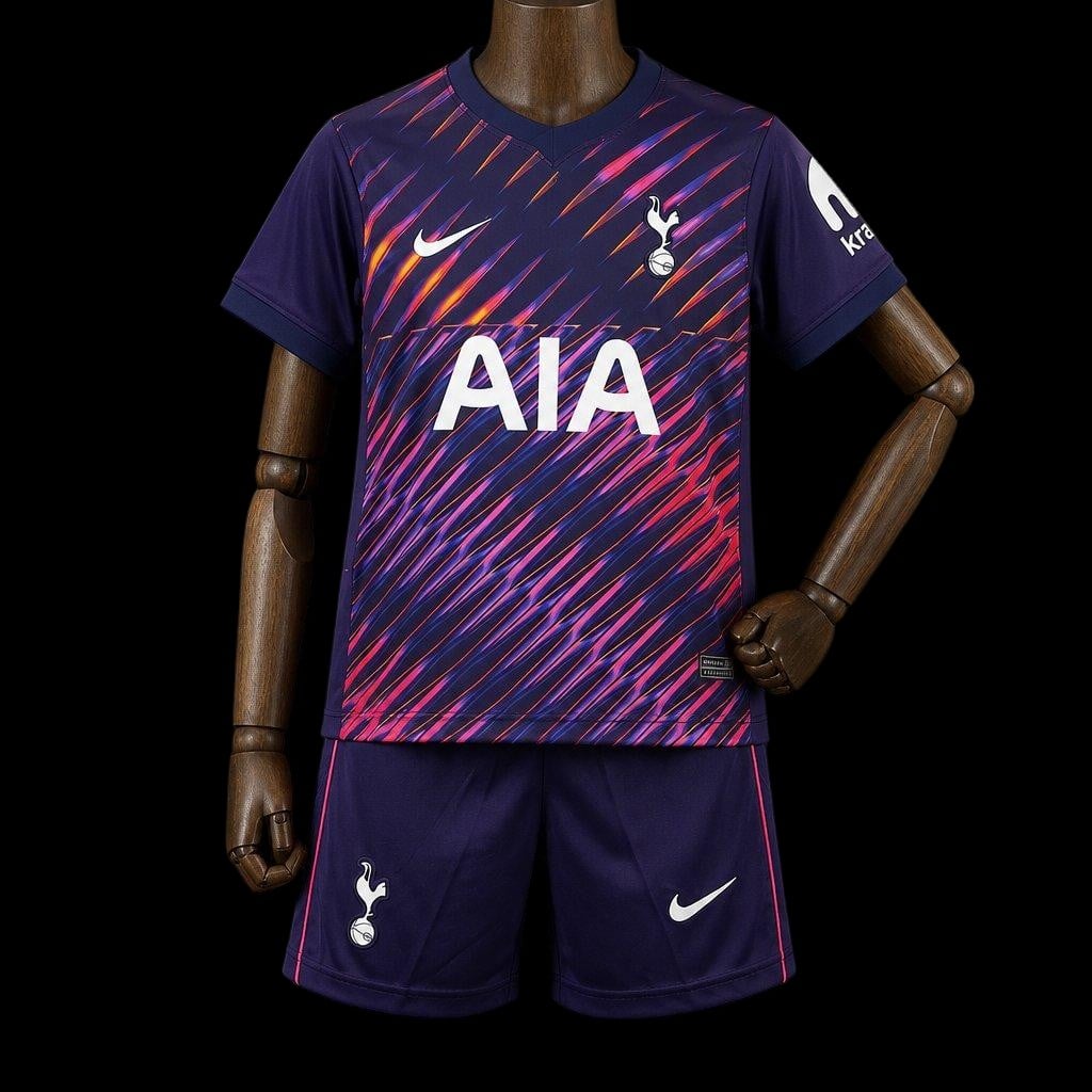 Maillot enfant Tottenham 26/27 version fan — vue face