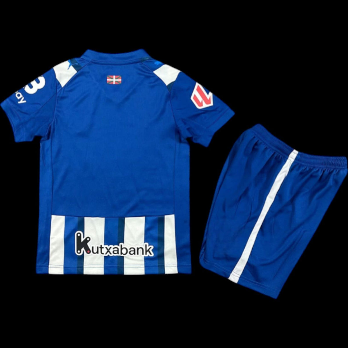 Maillot enfant Alaves 25/26 version fan — vue dos