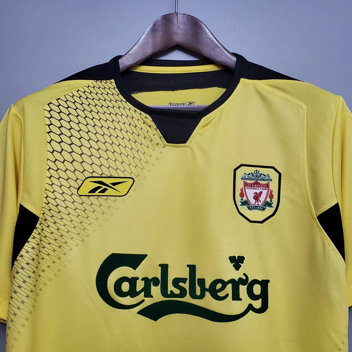 Maillot Liverpool 04/05 version fan — vue detail
