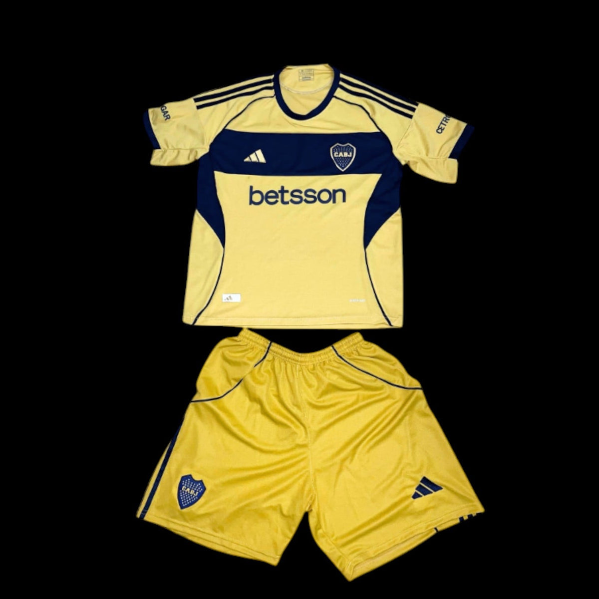 Maillot enfant Boca Junior 25/26 version fan — vue face
