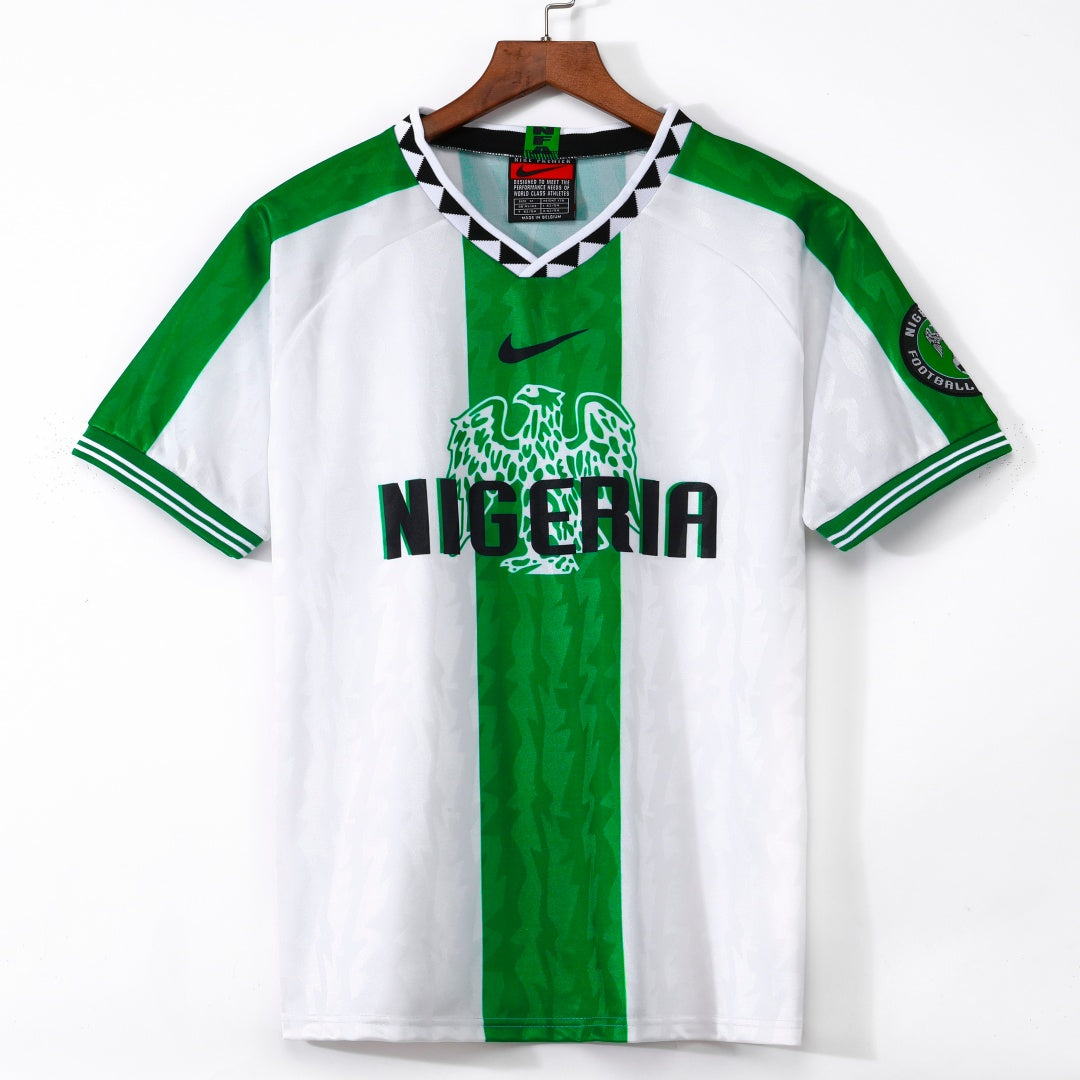 Maillot Nigéria 1996 version fan — vue face