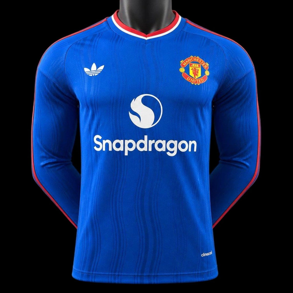 Maillot manches longues Manchester United 26/27 version joueur — vue face