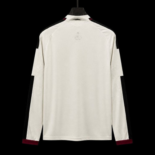 Maillot manches longues Manchester United 26/27 version fan — vue dos