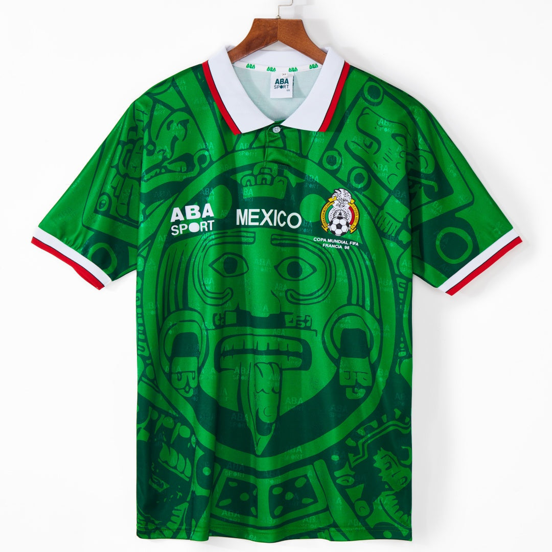 Maillot Mexique 1998 version fan — vue face