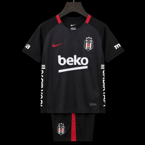 Maillot enfant Besiktas 26/27 version fan — vue face