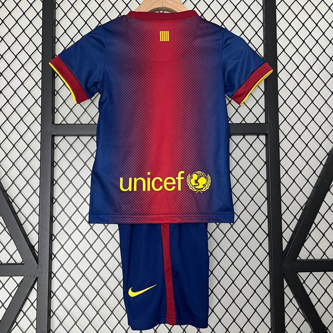 Ensemble enfant FC Barcelone 12/13 version fan — vue dos