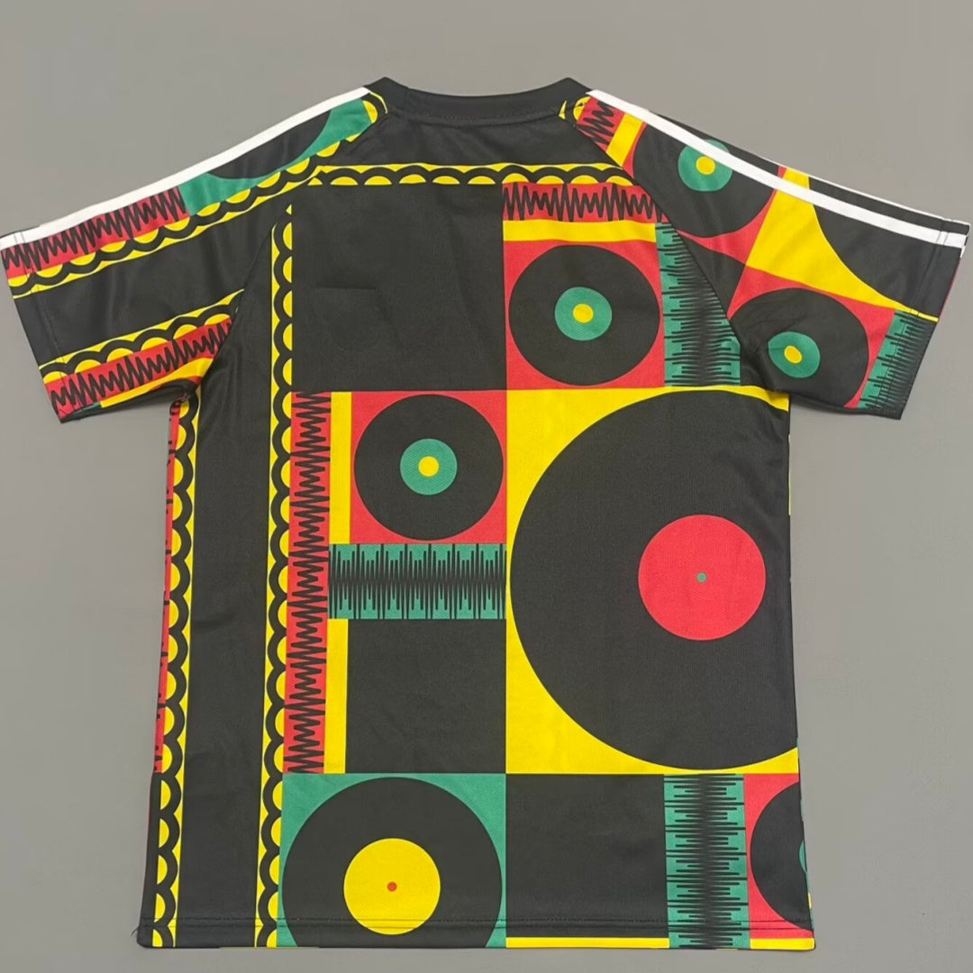 Maillot Jamaïque 2026 version fan — vue detail
