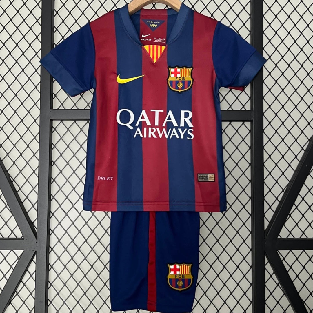 Ensemble enfant FC Barcelone 14/15 version fan — vue face