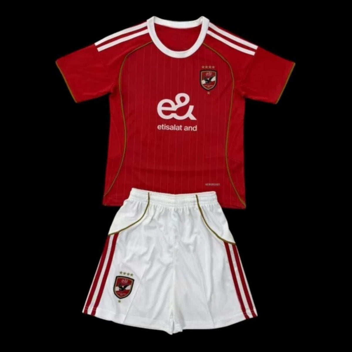 Maillot enfant Al Ahly 25/26 version fan — vue face