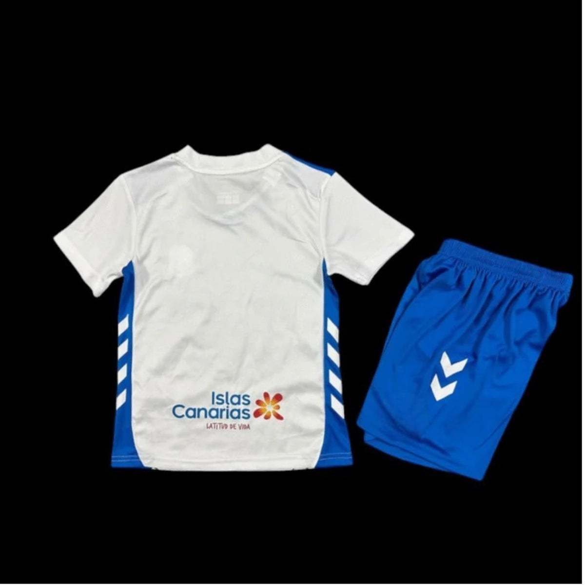 Maillot enfant CD Tenerife 25/26 version fan — vue dos