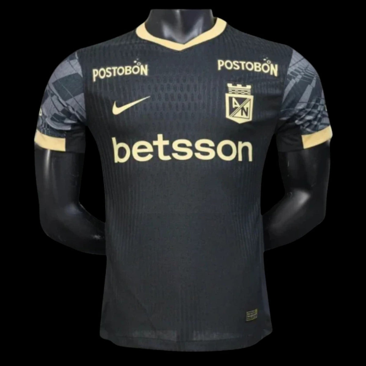 Maillot Atlético Nacional 25/26 version joueur — vue face