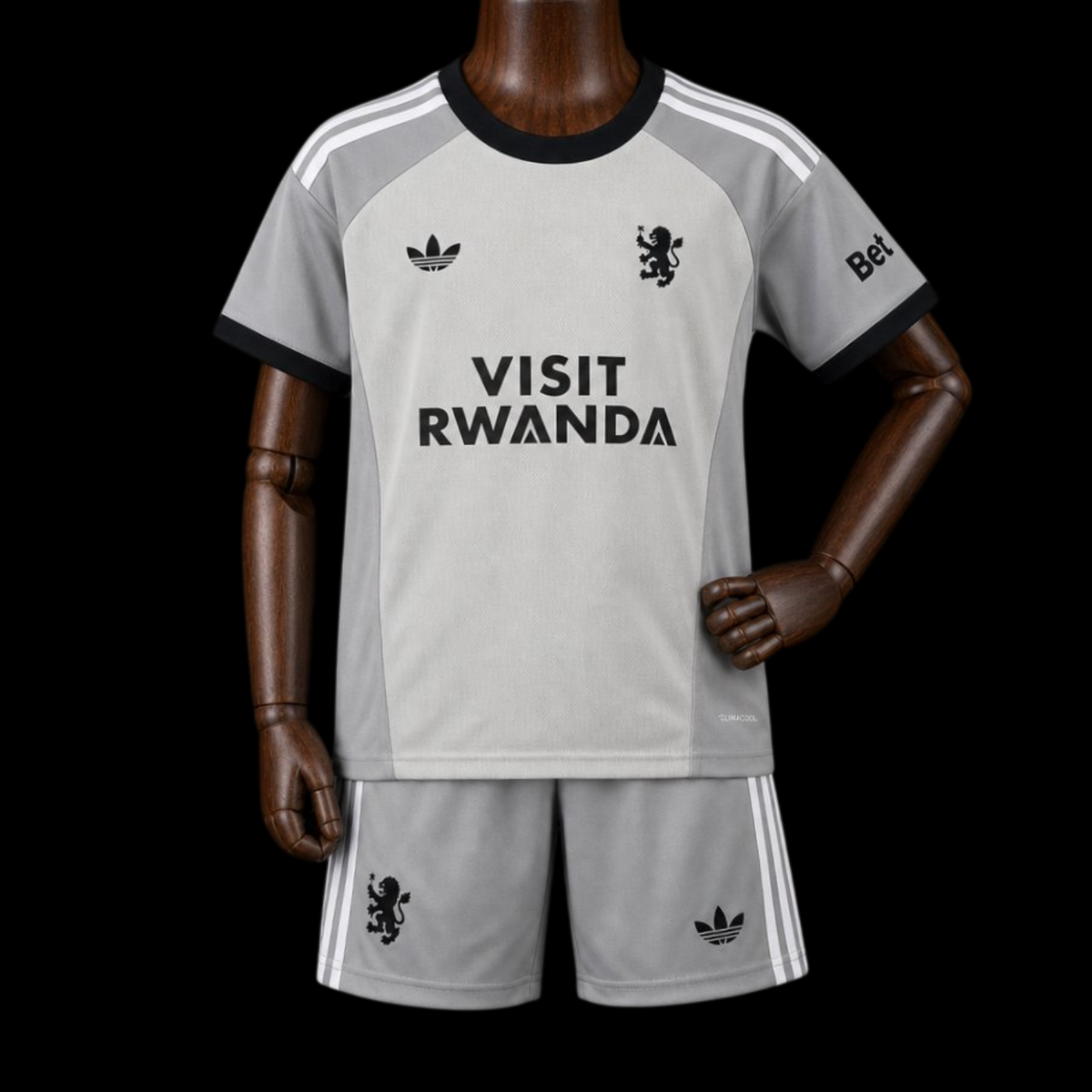 Maillot enfant Aston Villa 26/27 version fan — vue face