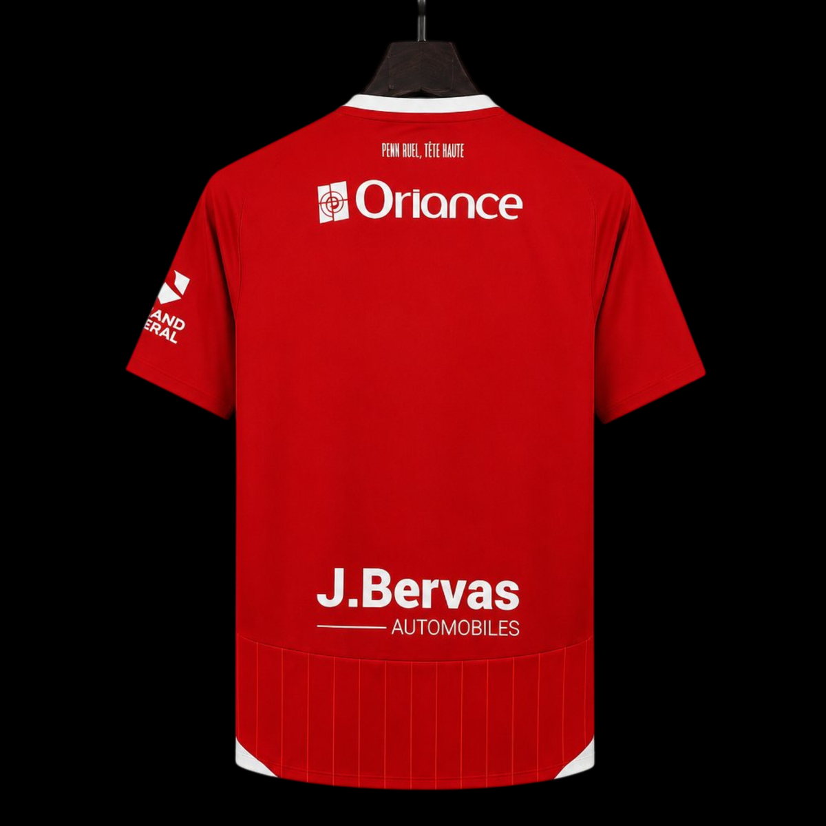Maillot Stade Brestois 26/27 version fan — vue dos