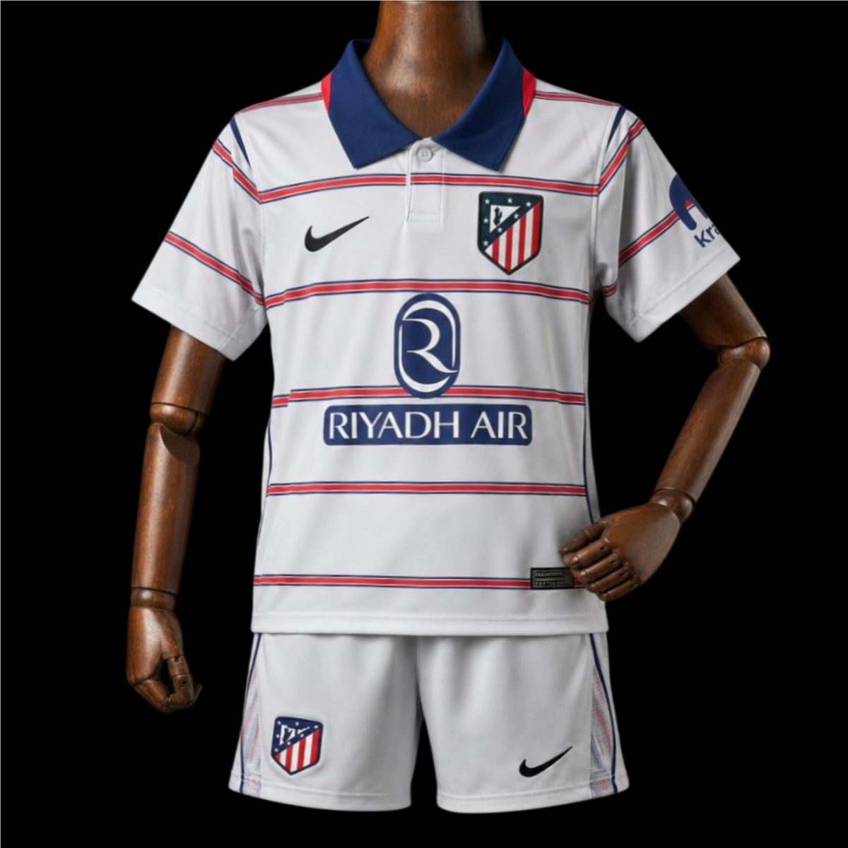 Maillot enfant Atlético Madrid 26/27 version fan — vue face