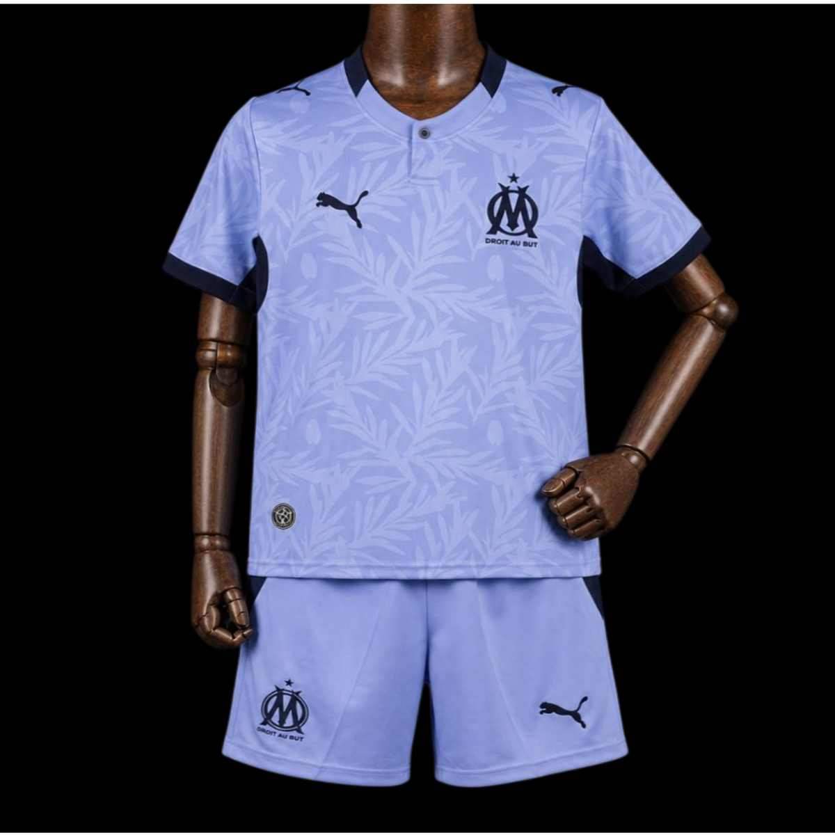 Maillot enfant Olympique de Marseille 26/27 version fan — vue face