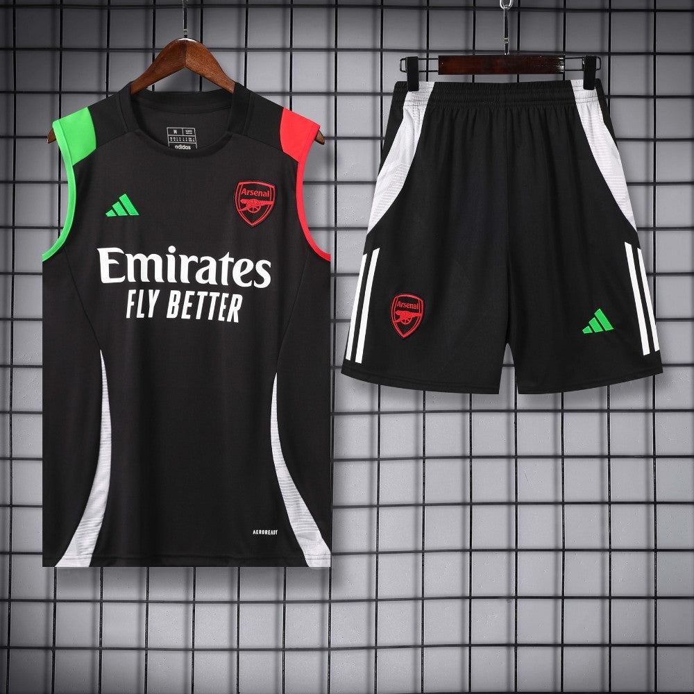 Ensemble Débardeur Arsenal Noir 24/25
