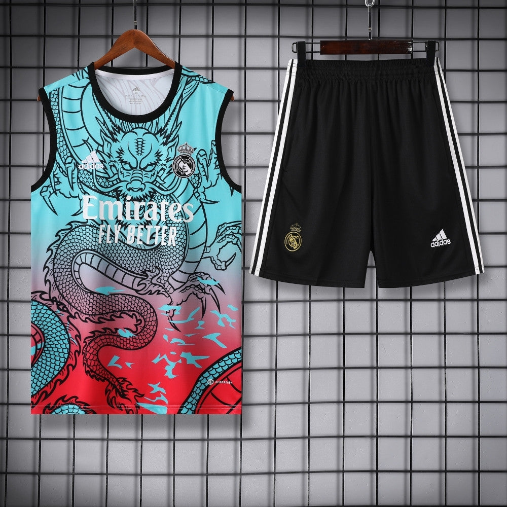 Ensemble Débardeur Real Madrid Concept Dragon Bleu 24/25