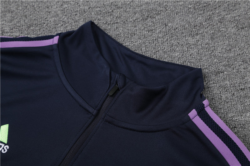 Survet Real Madrid Noir & Mauve 23/24