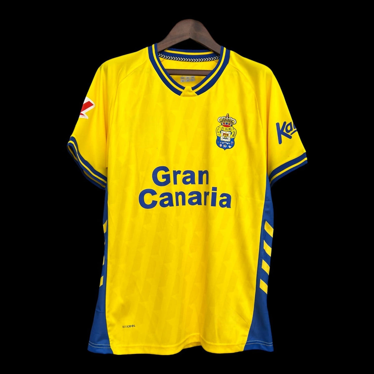 Maillot Las Palmas 25/26 version fan — vue face