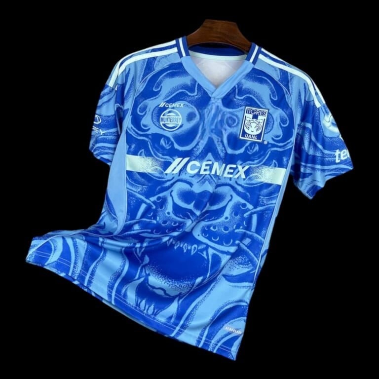 Maillot Tigres Uanl 25/26 version fan — vue face