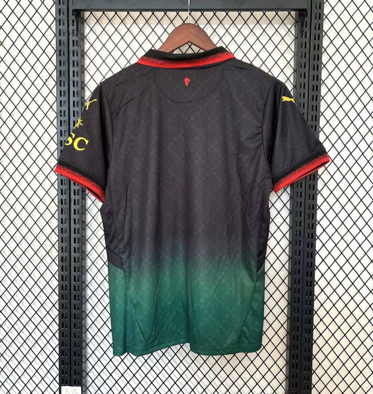 Maillot Milan AC 25/26 version fan — vue detail