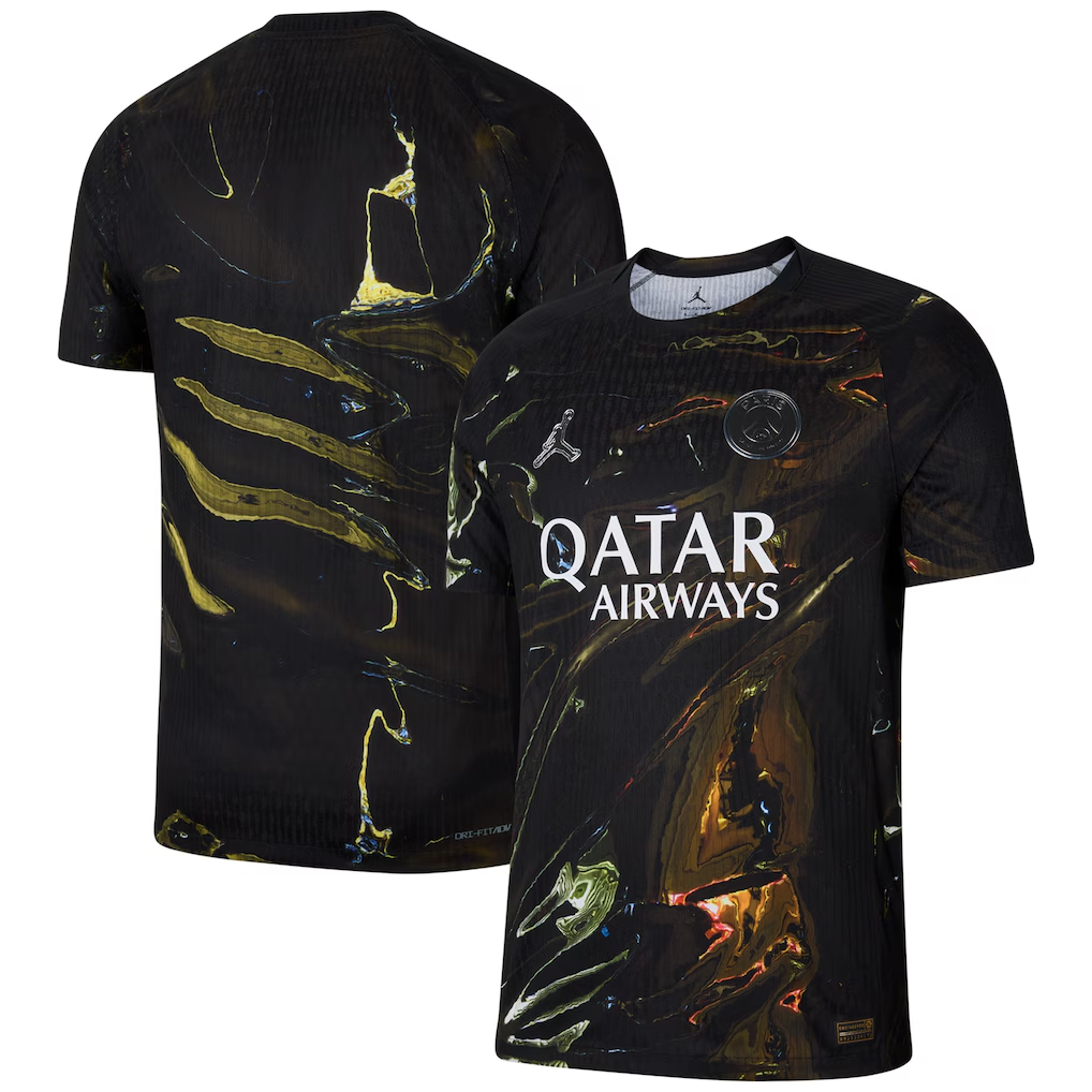 Maillot Paris SG 25/26 version joueur — vue detail