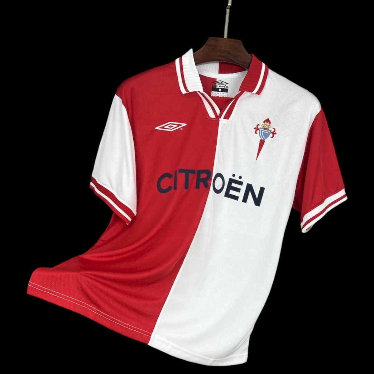 Maillot Celta Vigo 2001 version fan — vue face