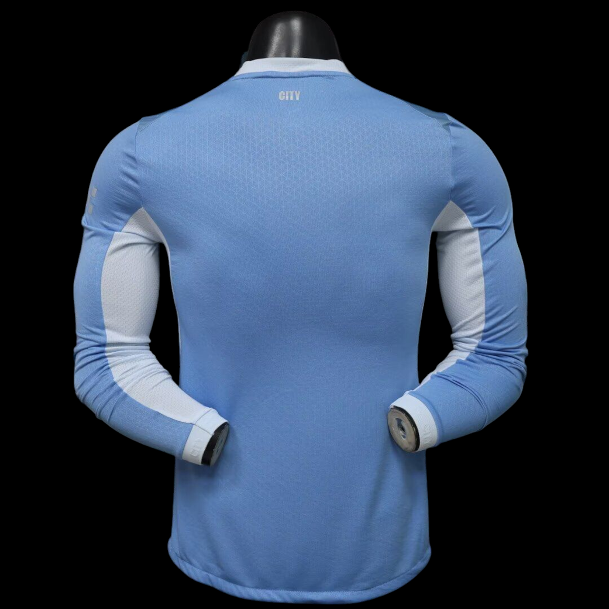 Maillot manches longues Manchester City 26/27 version joueur — vue dos