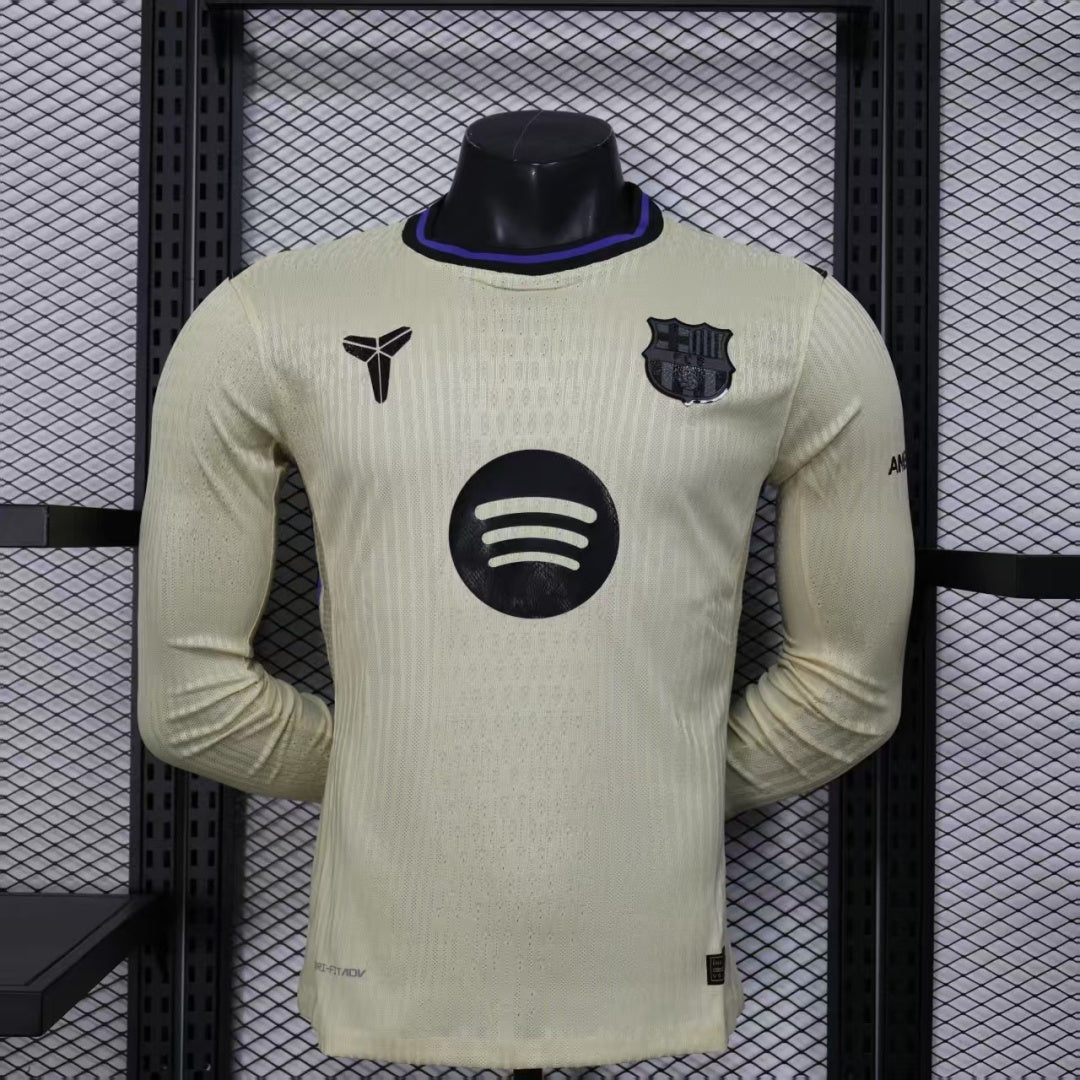Maillot manches longues FC Barcelone 24/25 version joueur — vue face