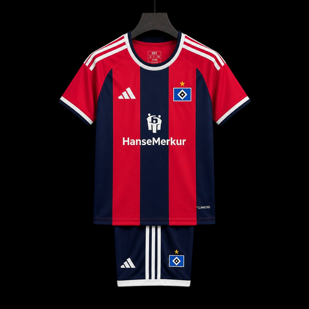 Maillot enfant Hambourg 26/27 version fan — vue face