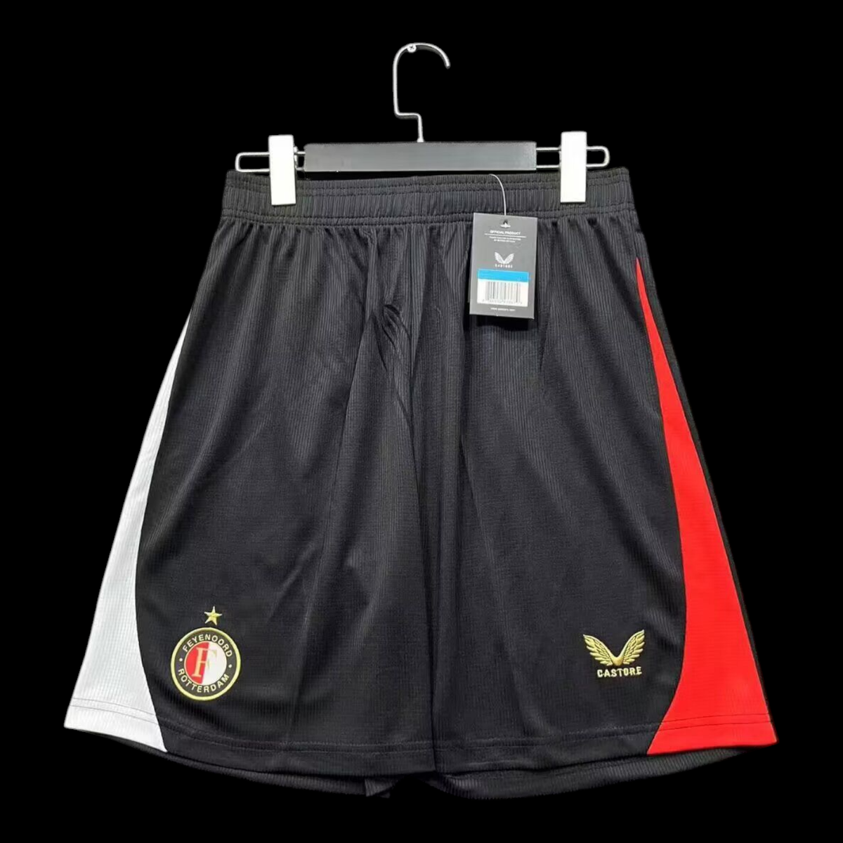 Short Feyenoord 25/26 version fan — vue face