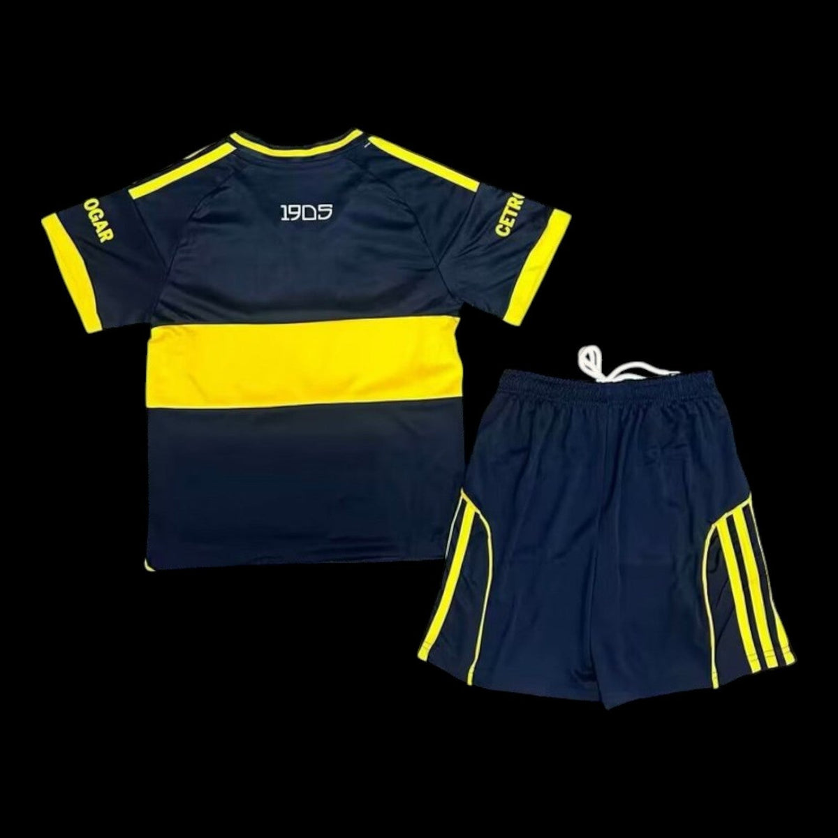 Maillot enfant Boca Junior 25/26 version fan — vue dos
