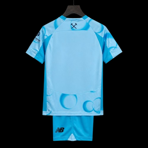 Maillot enfant West Ham 26/27 version fan — vue dos
