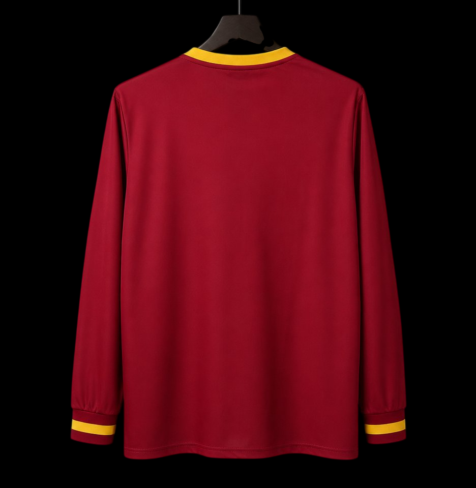 Maillot manches longues AS Roma 26/27 version fan — vue dos