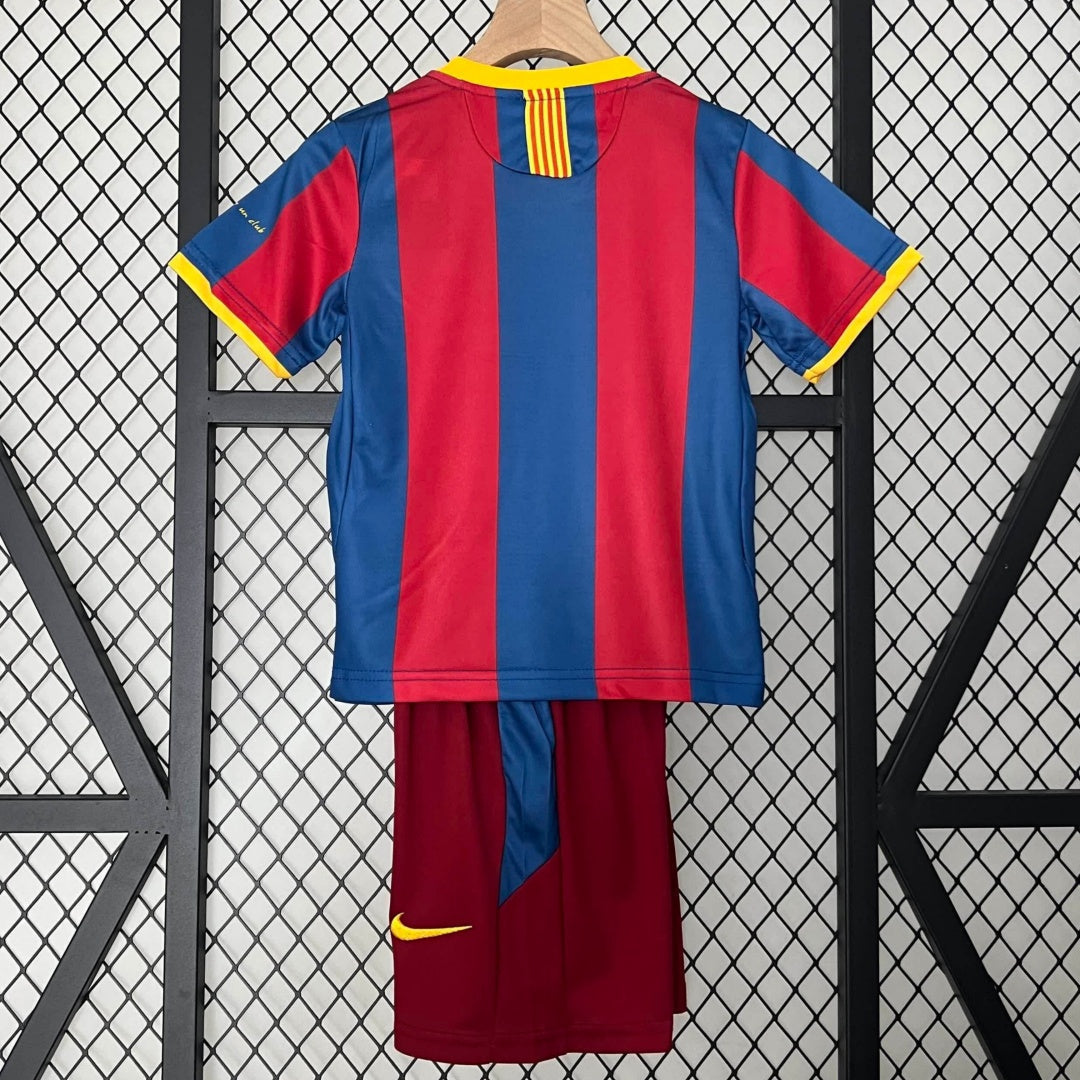 Ensemble enfant FC Barcelone 10/11 version fan — vue dos